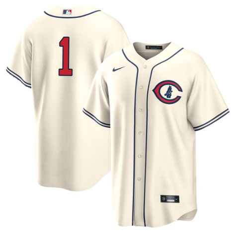 Men's Chicago Cubs #1 Nick Madrigal 2022 Cream Field of Dreams Cool Base Stitched Baseball Jersey Men's Chicago Cubs #1 Nick Madrigal 2022 Cream Field of Dreams Cool Base Stitched Baseball Jersey